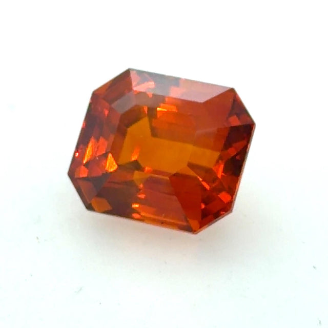 Spectacular 16.02 Carat Orange Sapphire