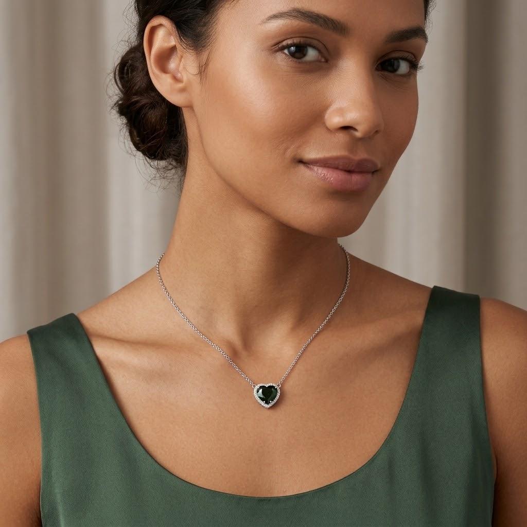 Chrome Tourmaline Necklace