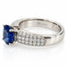 18k Oliva Sapphire Ring
