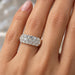 Platinum Diamond Band Ring
