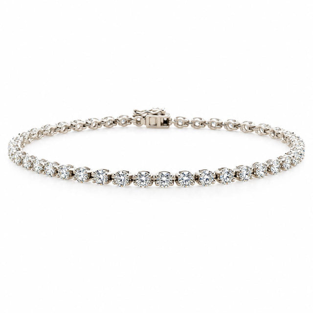 Platinum Tennis Bracelet