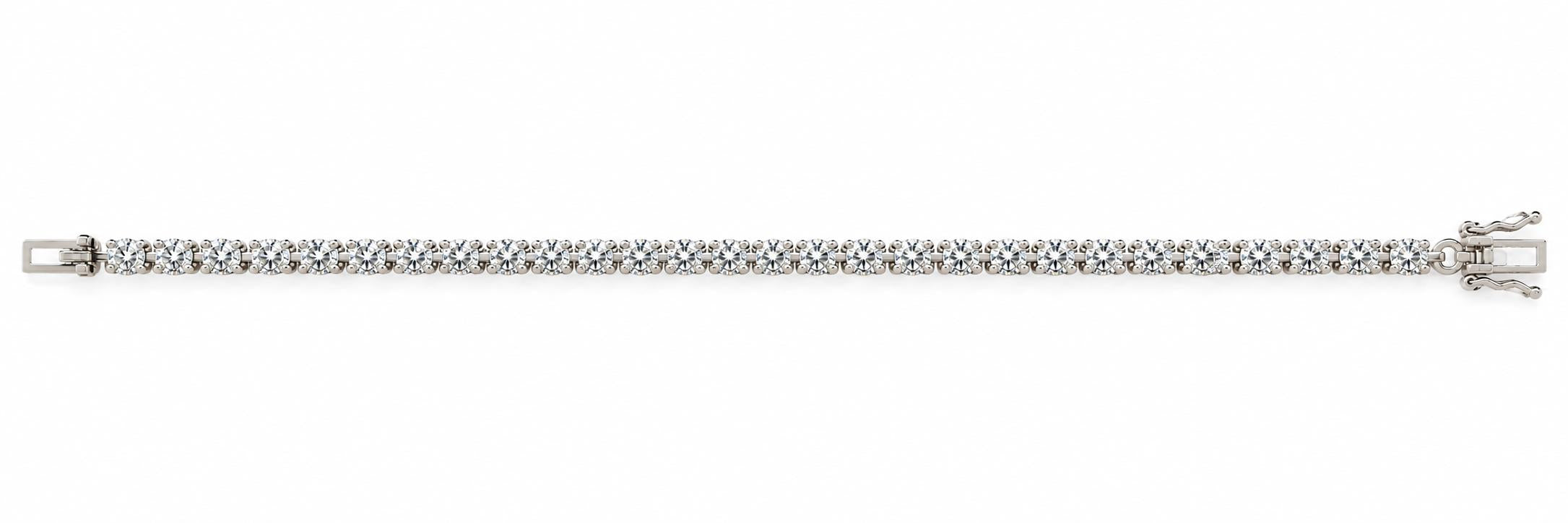 Platinum Tennis Bracelet