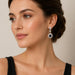 No Heat Sapphire Earrings