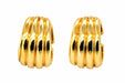 18k Yellow Gold Cuff Earrings