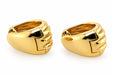 18k Yellow Gold Cuff Earrings