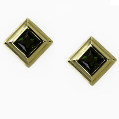 Chrome Diopside Earrings