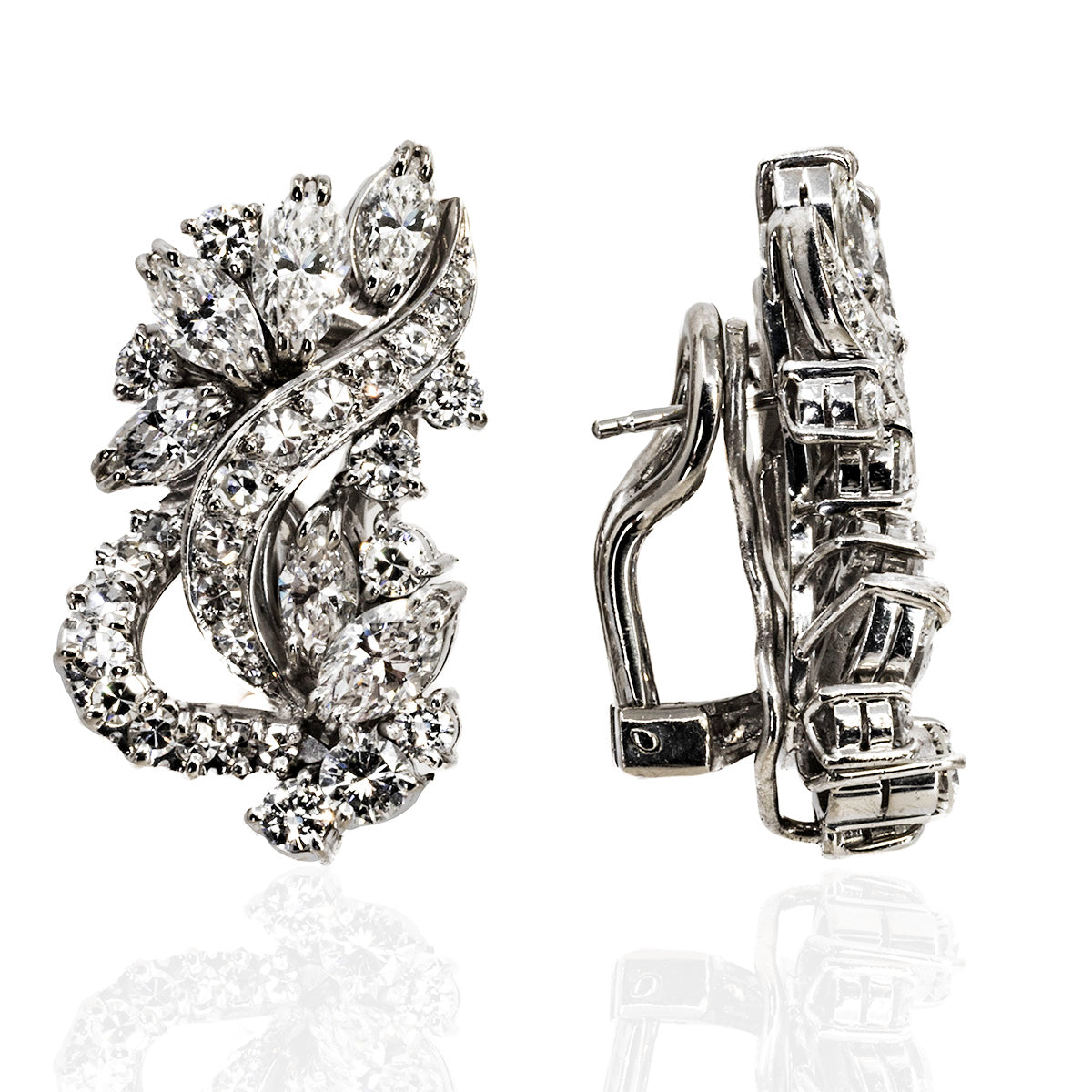 Platinum Diamond Earrings