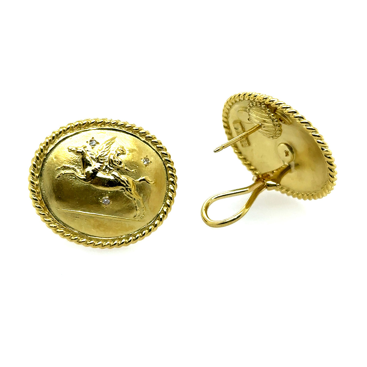 Seidengang 18k "Pegasus" Earrings