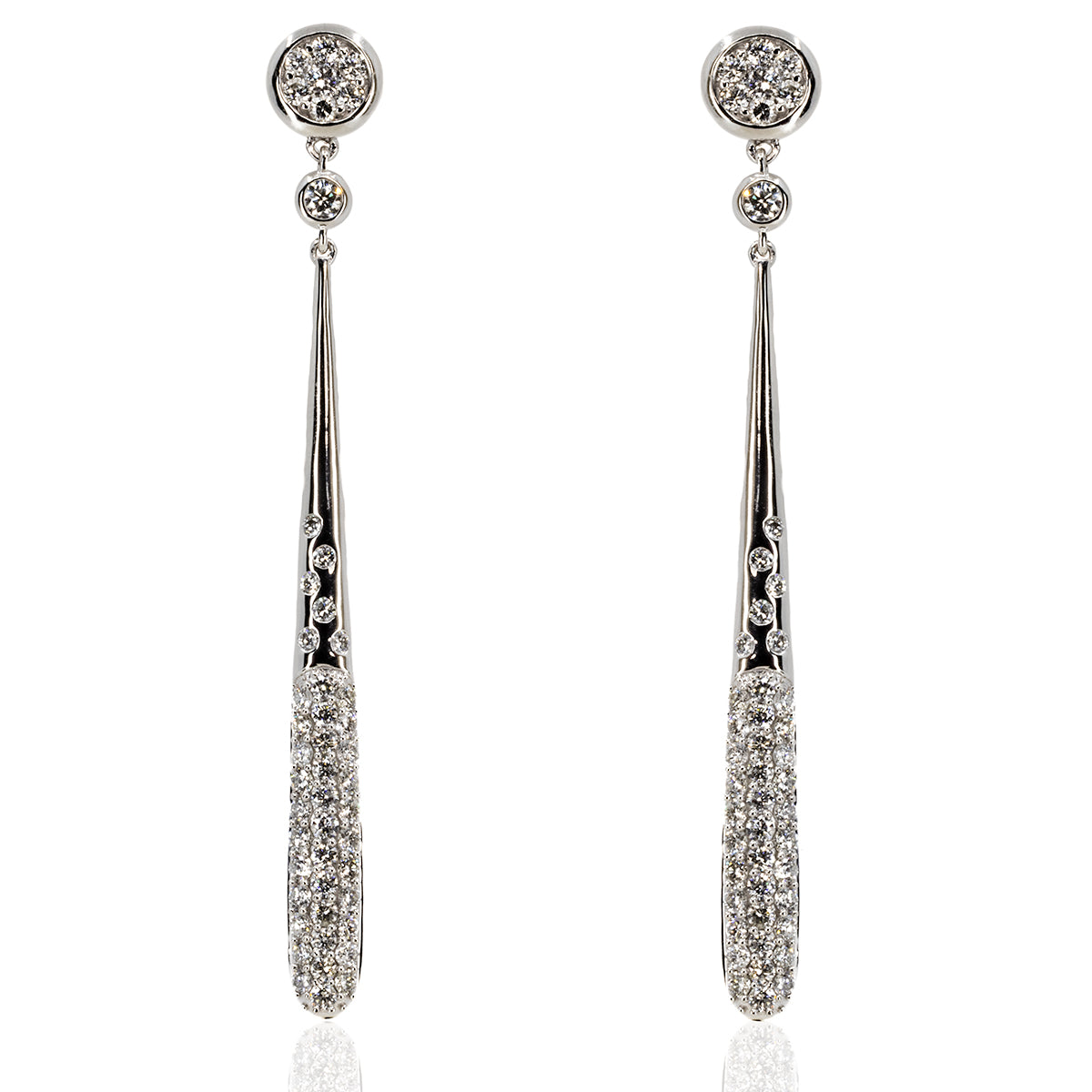 Diamond Drop Earrings