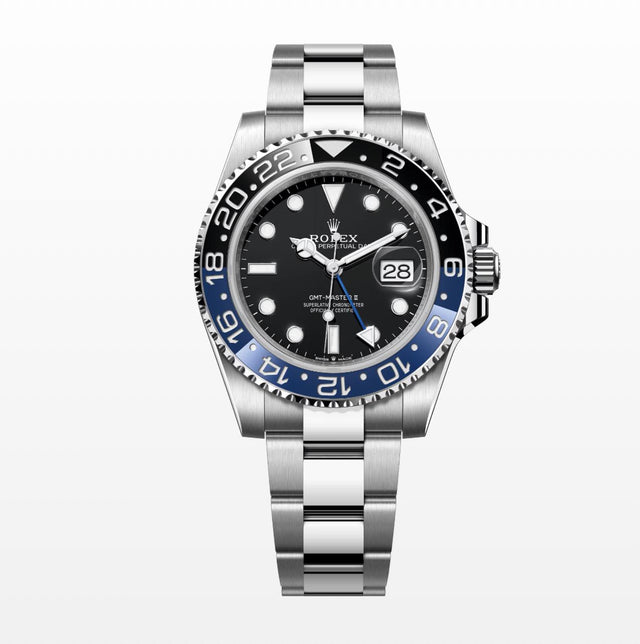 Rolex Batman  GMT-Master 40mm Black Dial Watch Model 126710BLNR