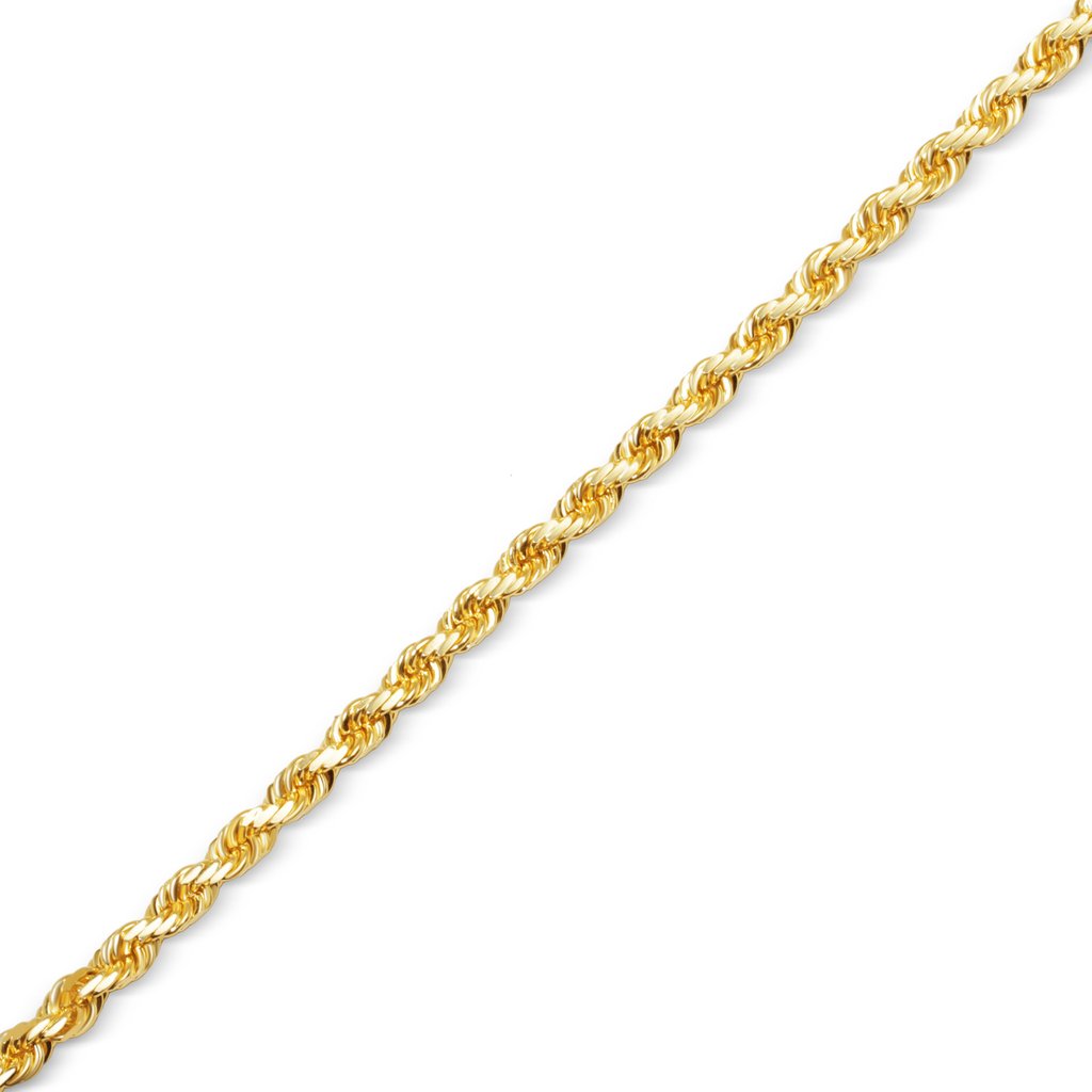 18k 28" Rope Chain