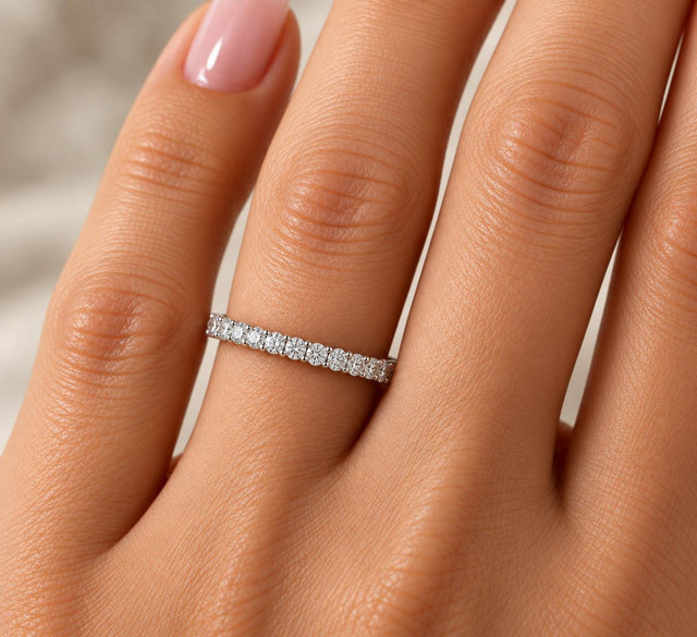 Platinum Diamond Eternity Ring