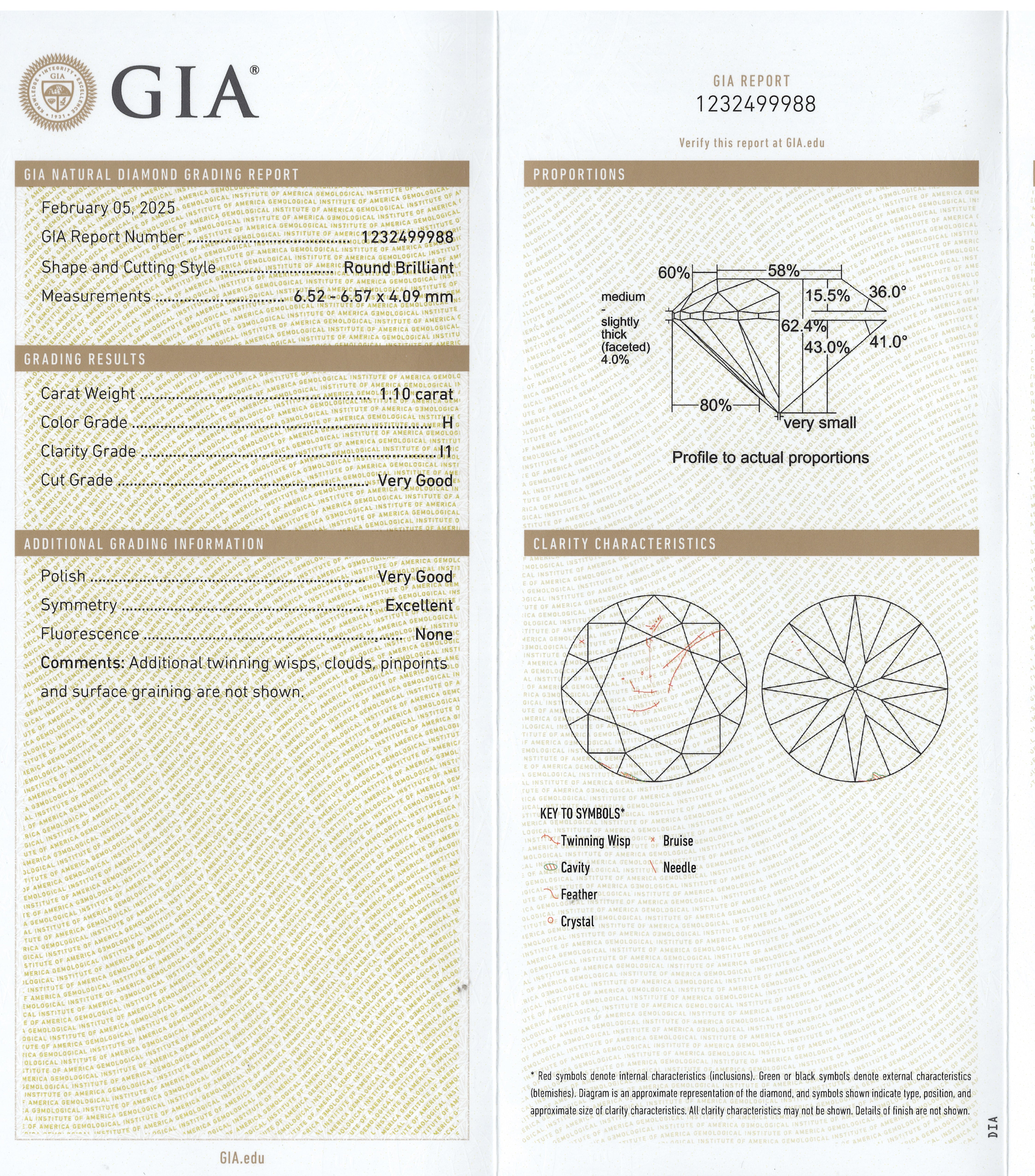 2.19 Carat Diamond Studs