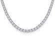 Platinum Diamond Tennis Necklace