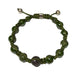 Shamballa Jewels Nephrite & Black Diamond Bracelet