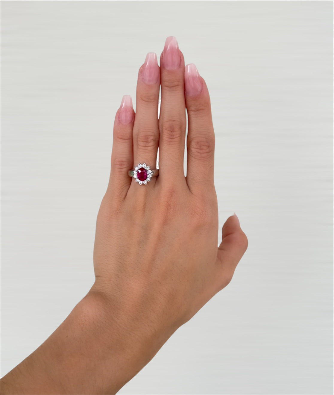 1.57 Carat Ruby Ring