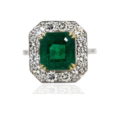 Keith Davis Emerald Ring