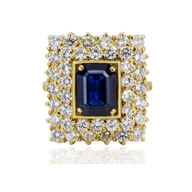 Keith Davis Sapphire Ring