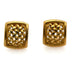 Kieselsteine Cord 18k Baskest Weave Earrings