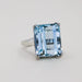 Large Aquamarine Ring