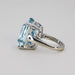 Large Aquamarine Ring