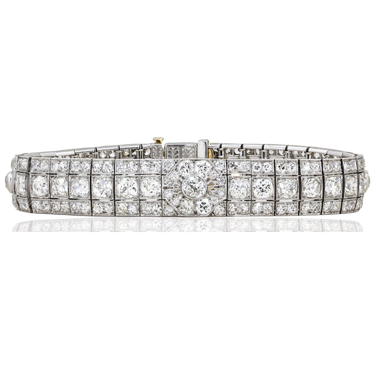 Platinum Art Deco Period Bracelet