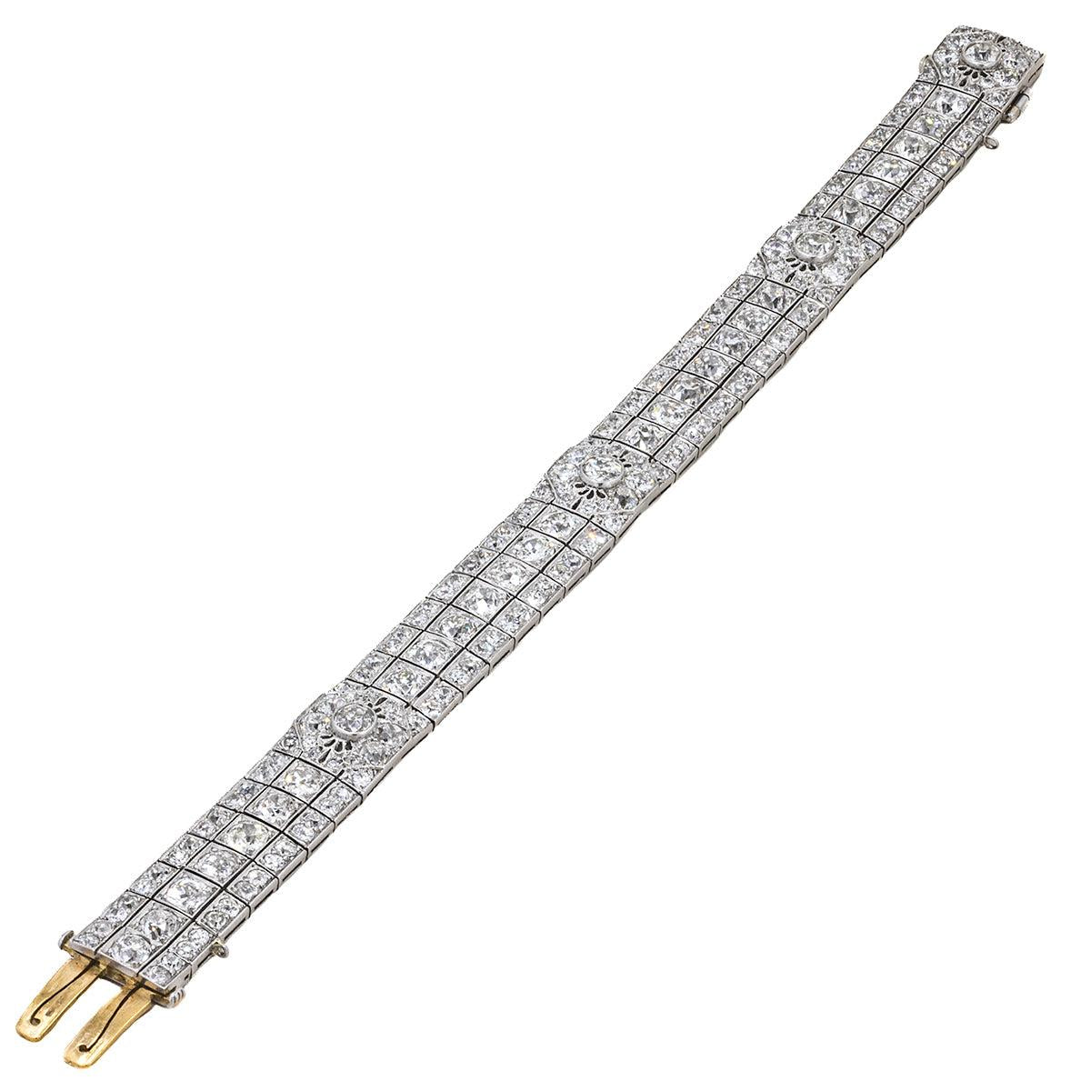 Platinum Art Deco Period Bracelet