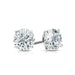 18k White Gold 2.04 Carat Stud Earrings