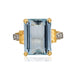 Retro Period Aquamarine Ring