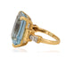 Retro Period Aquamarine Ring