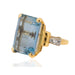 Retro Period Aquamarine Ring