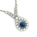 Royal Blue Sapphire Necklace