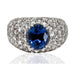 Sapphire and Diamond Ring