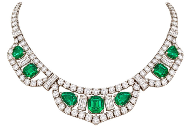 Aldao Emerald & Diamond Necklace