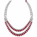 18k Ruby & Diamond Necklace