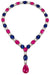 18k Ruby & Sapphire Necklace