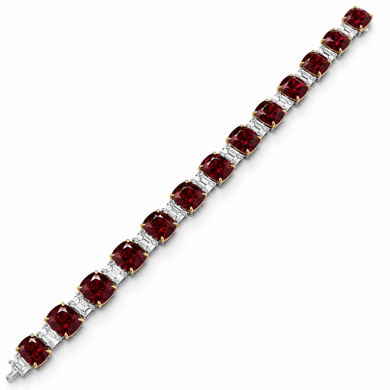 18k Burma Spinel Bracelet