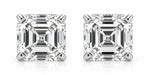 Asscher Cut 5.95 Carat Studs