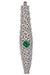 18k Emerald & Diamond Bracelet