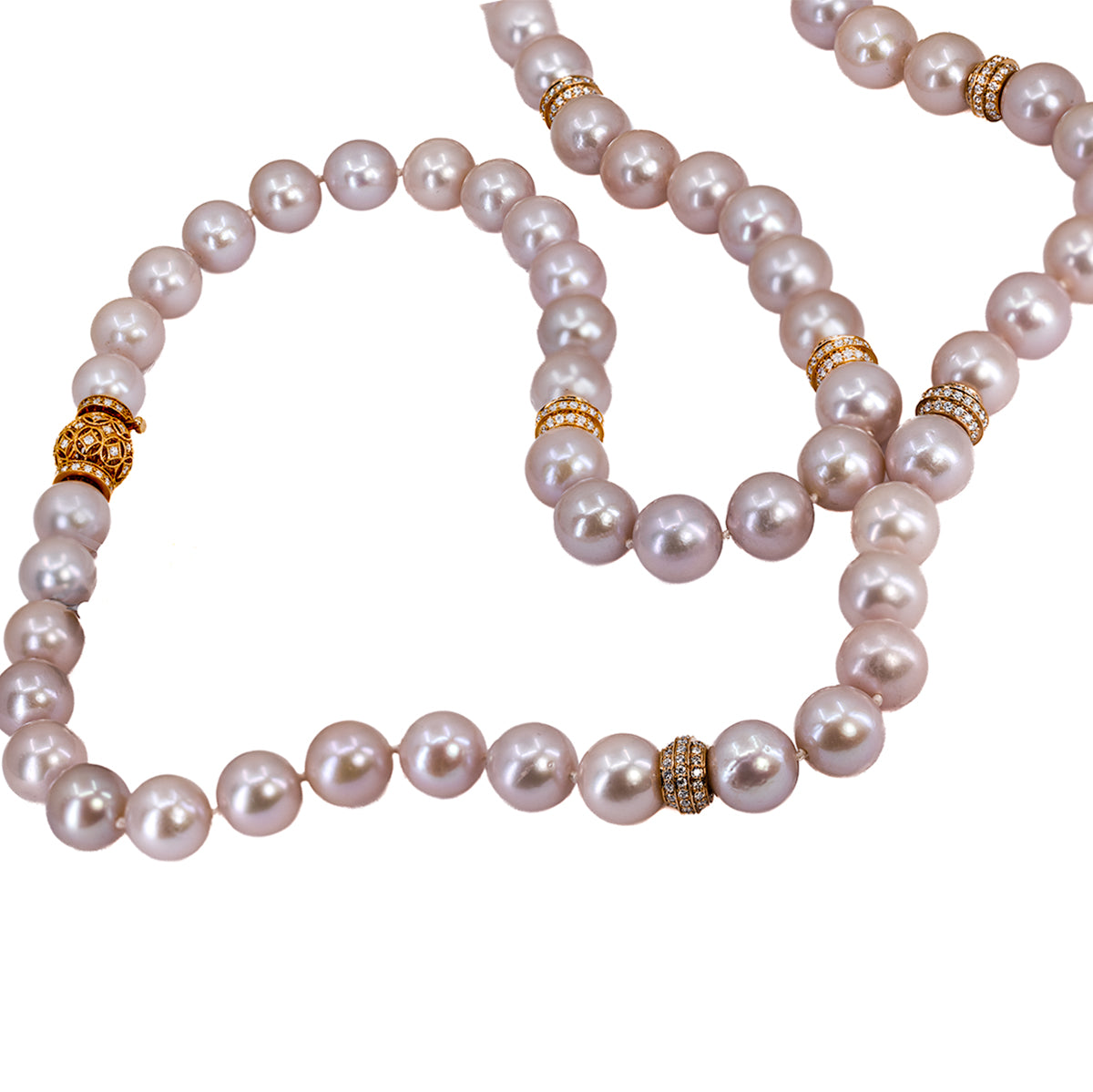 Operal Length Fresh Water Pearl Necklace