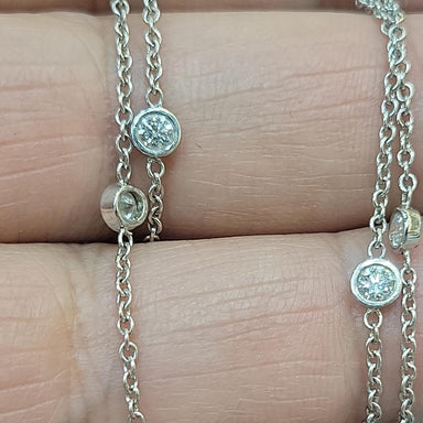 28" Diamonds (2.00 carat) By The Yard Necklace