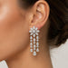 Platinum Earrings with 11.7oct Diamonds
