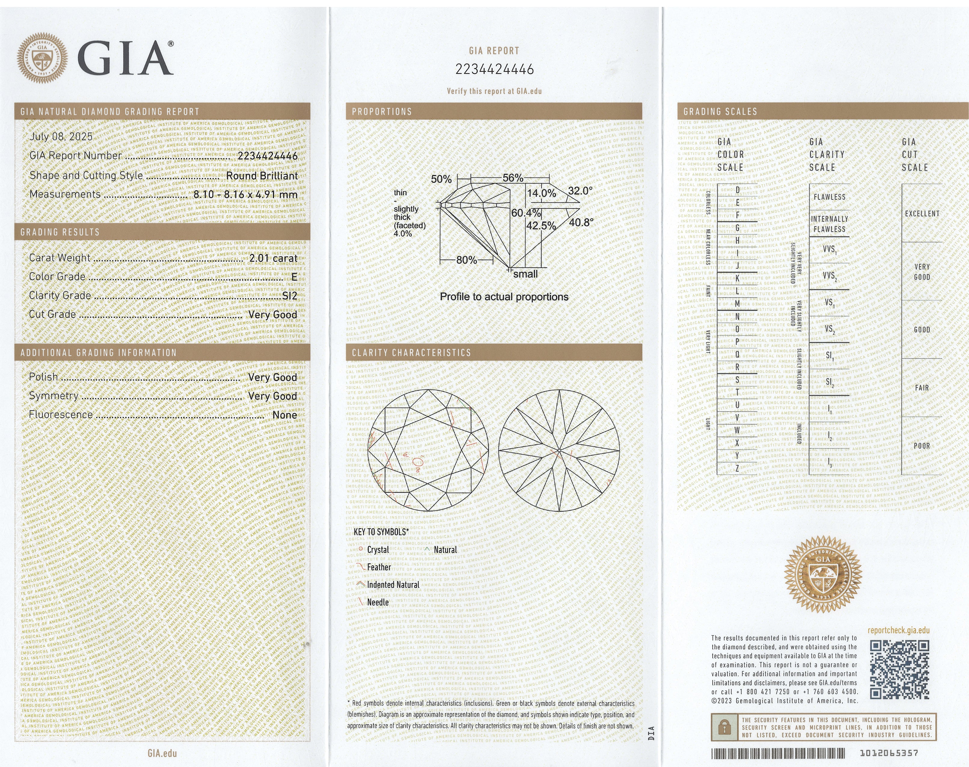 4.02 Carat Platinum Diamond Studs with GIA Certified E Color SI2 Clarity