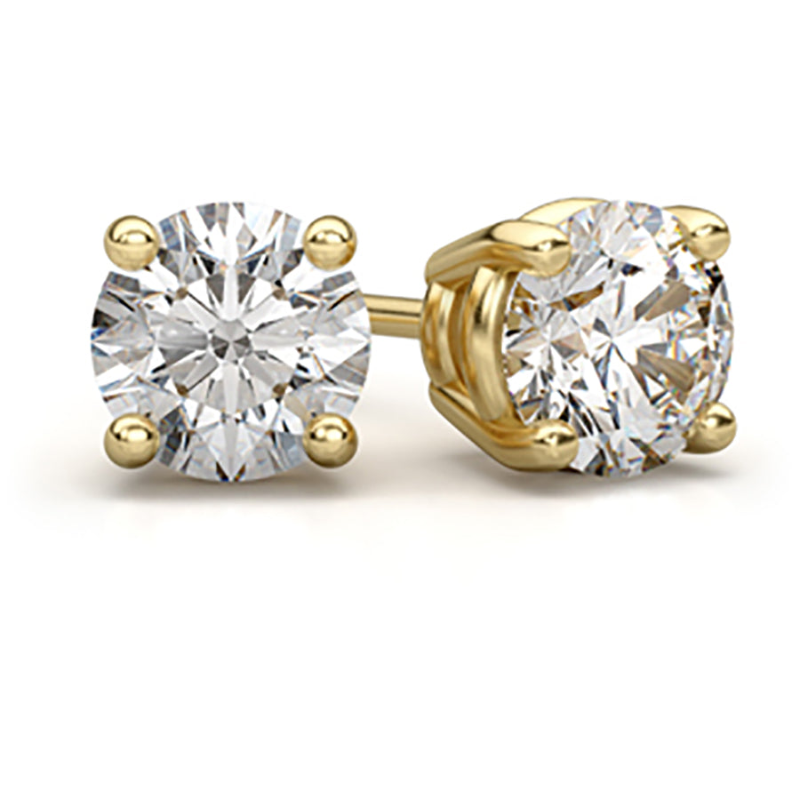 1.51 Carat Diamond Studs