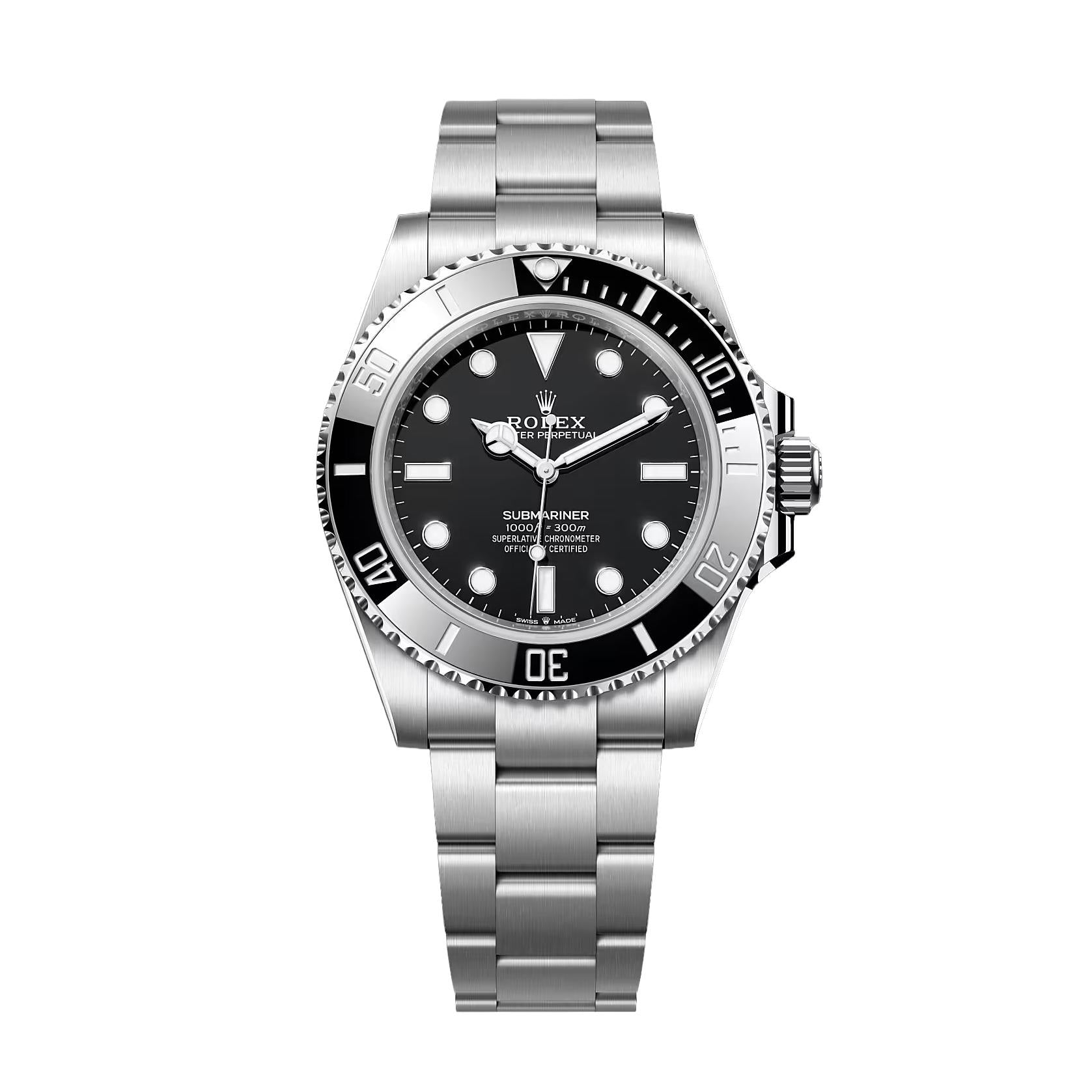 Rolex Submariner 124060 Stainless Steel Black Dial