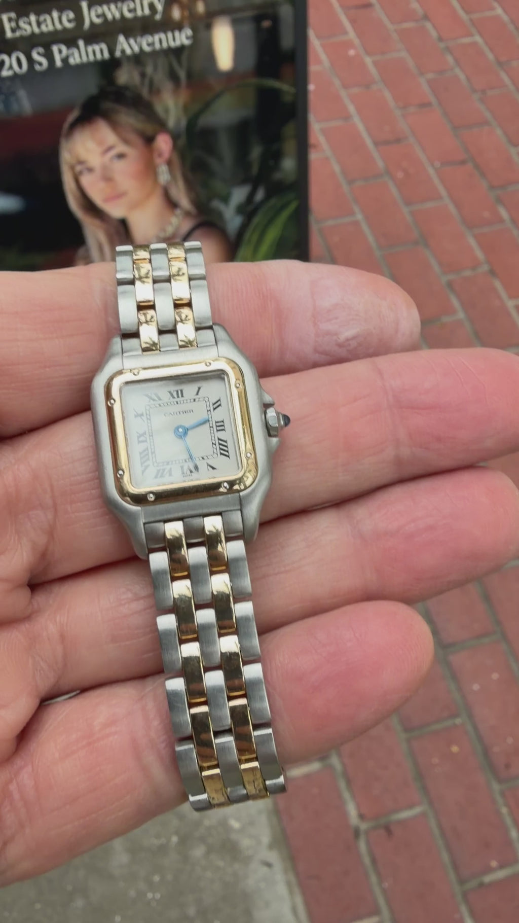 Cartier Two  Row Panthere
