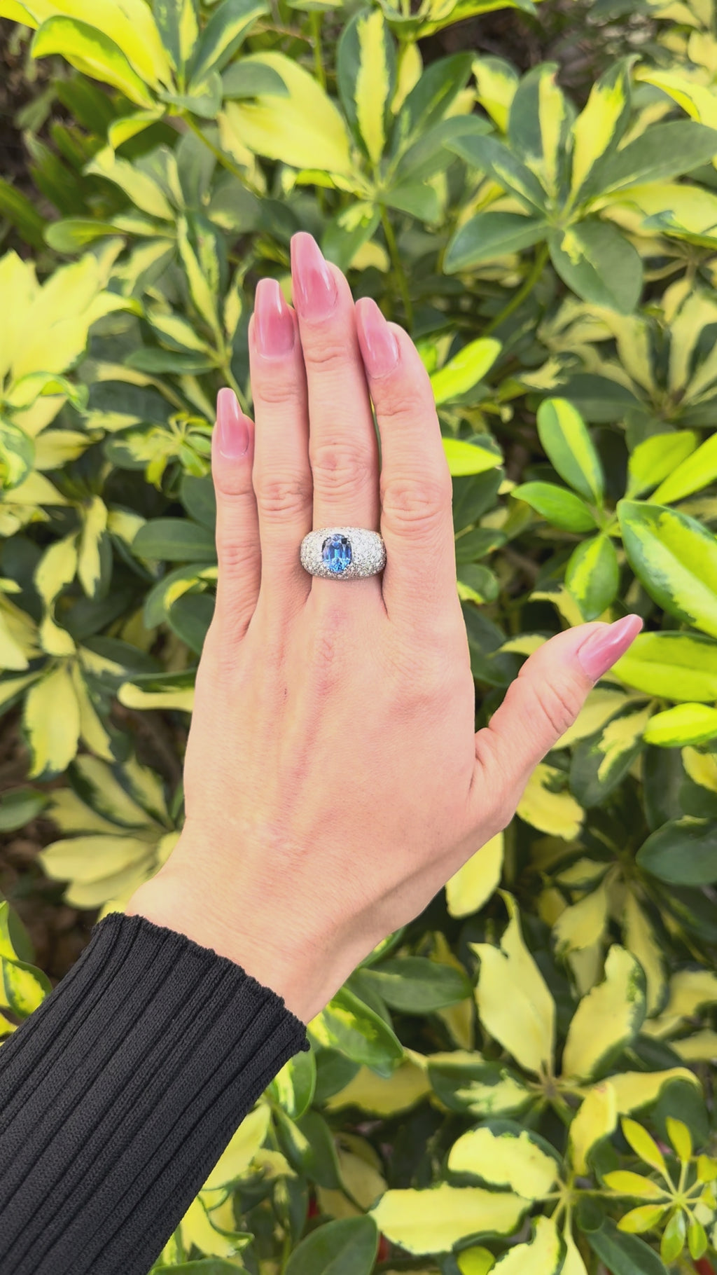 Sapphire and Diamond Ring