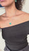 18k Emerald Necklace