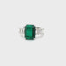 18k Emerald Ring
