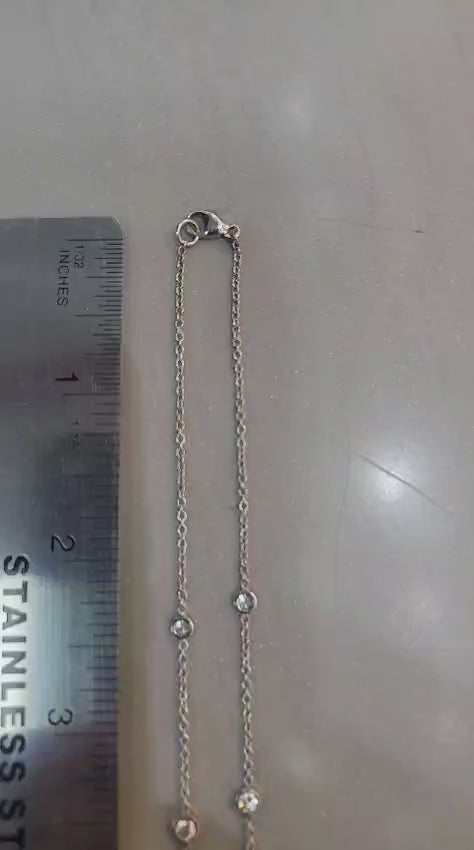 28" Diamonds (2.00 carat) By The Yard Necklace